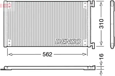 FIAT OPAR 46803033 Kondenser 1.2             Db 46803033 8FC351305411 82012N 8042055 9931201 46758005 53468 8FC351343771 925400 59920389