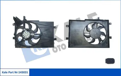 FIAT OPAR 46826696 Elektrofan 1.2 16v          Po 46826696 5042026 46826692 351041041 8EW351041041 88049N 85143 85435 47255 46550716