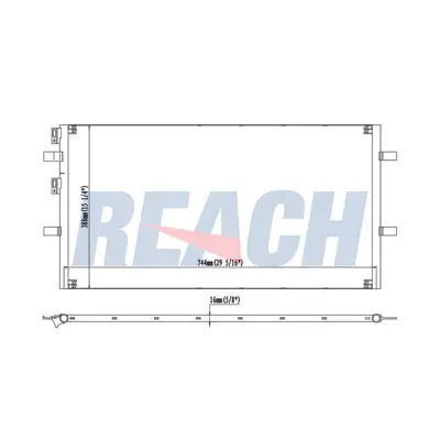 FORD OTOSAN 8C16 19710 AA Klima Radyatörü 8C1619710AA 6C1119710AE 6C1119710AD 6C1119710AC 6C1119710AB 6C1119710AA 1485358 1383318 1371571 VP6C1H19710AE