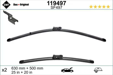 FORD OTOSAN JX7B 17528 AA Fırca Komplesı - Silecek JX7B17528AA