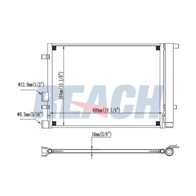 HYUNDAI 976061J210 Radyator Klima I20 08> 976061J210 562024N 161422 976061J202 CD810544 KHY5249 976061J200 DCN41006 AC731000S 8FC351319391