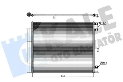RENAULT 921002969R Radyator Klima Megane Iv  921002969R 822569 M7231310 941060 43015703 350393 55308DH0 CF20641 RT5653D 8093080