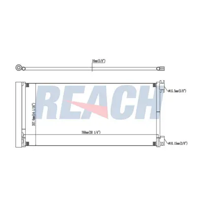 RENAULT 921008178R Radyator Klima Trafic Iii  4422251 921008178R 93868375 93868376 921000022R 6000617663 4422250 6000617664 RTA5626D AC925000S