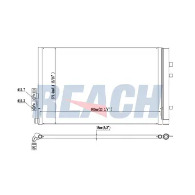 ORIS CBM218016 Klima Radyatoru Bmw F25 F26 10> 64539216143 9216143 52026N 161987 940226 8FC351343171 8022034 350036 814386 6005479