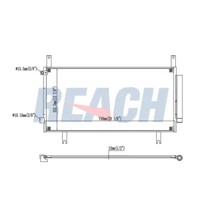 ORIS CHN850016 Klima Radyatoru Honda Cr-V 2017> 80100TLAA01 941219 M7130510 25015712 30063 CF20603 CD081098