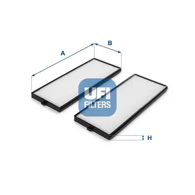 PHAFF DP162 Polen Filtresi Accent Admire 03>06 Getz 00> Ikili Plastik Kasali E6692 976171C000 CF10245 CU25062 AC63 LA195S 976171C200 FAAHY05 5311900 MS6258