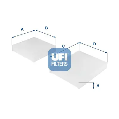 PHAFF DP186 Polen Filtresi P207 06> P208 12> P2008 13>  C3 09> C4 Cactus 14> Ds3 09> Ds5 13> Ikili 110938 1609428080 110968 9620029980 96002933 95580483 1109S8 95638747 9567205780 1109AL