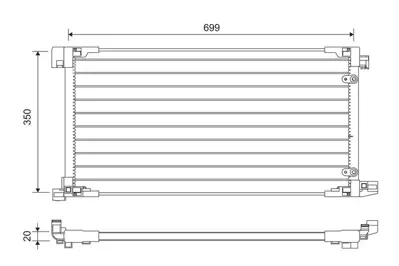 Valeo 822669 Kondenser Toyota Prıus Phv 8846047180
