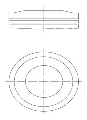 YENMAK 71-08140-000 Pıston Segman 88.00mm Std Peugeot 504 Gl Benzın 8931690000