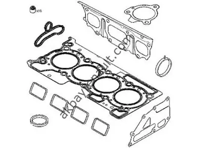 OEM 101015303R Ust Takim Conta 13> Clio.Iv-Megane.Iv-Lodgy-Dokker 1.2tce  -Skc 101015303R 52515500 1010100Q2B HS1907 2000160000 132709416R 1327000Q0F IMX0537911052 D9032000 564880