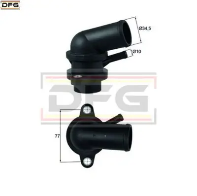 AKD DFG 96282726 Termostat (Metal Govde) Kalos Aveo Lacetti 1.4 16v 96282726