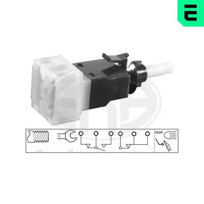 OPTIMAL E-330532 Fren Pedal Musuru Mercedes W202/208/210/170 94/ A0015456409