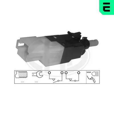 OPTIMAL E-330737 Fren Pedal Salteri Mercedes 211/245/169/639/906/Crafter A0015456709