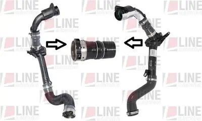 LINE L431300180 Turbo Hortumu Kucuk Plastik Parca Haric Renault Megane Iii 1.5 Dci Renault Fluence 1.5 Dci 11> 144602487R