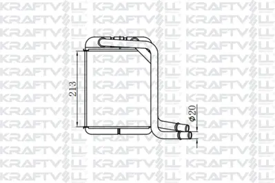 KRAFTVOLL 08050305 Kalorifer Radyatoru Transporter T5 T6 03> 7H1819031