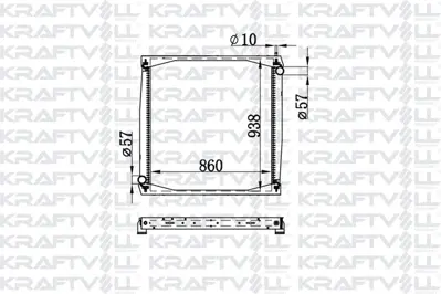 KRAFTVOLL 08040130 Su Radyatoru Scanıa 4 Serısı 1995 Ve Sonra (Cercevesız)   (Mt) 1327249 1408881 320036N 733589 400092 133003 50091N 8MK376721621 440086 519587