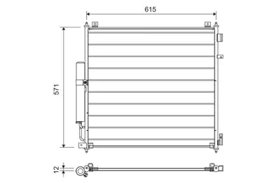 Valeo 822721 Klima Radyatoru 3.0 Range Rover Sport Discovery  LR062424 LR106642 941164 160076 22014N NONRF 92100D330A