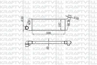 KRAFTVOLL 80900100 Turbo Radyatoru Megane Iı Scenıc Iı 1,5dcı   1,9dcı RT4316 11019292 351319201853 700779 8200115540 52149301 30899 8ML376719031 QIC124 351319201850