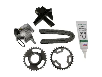 INA 559182230 Eksantrik Zıncır Seti Ust  Bmw M50-M52-M54 , E34-E36-E38-E39-E46-E60-E61-E65-E66-X3 E83-X5 E53 , Zıncır-Gericı-Kızak -2 Dıslı 11311432177 2096392 11311722651 1730188 865011001 11311432177S1 11311722674 11311432177kit2 11311722753 11310KIT177