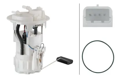 HELLA 8TF 358 106-911 Yakit Depo Samandirasi 2008-208-301-C Elysee 1.2 1.6 3 5 Bar 9674467780 9674466680 55063814