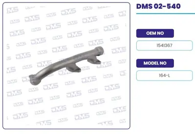 İthal 02-540 Egzoz Manıfoldu L Dırsek Scanıa P G R T 164 Dsc16 02-540
