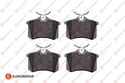 EUROREPAR 1682323280 E4 Ad. Arka Fren Balatası Psa 1617250480 1631831780 4252.32 4252.33 4254.67 E172281