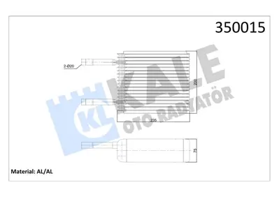 KALE 350015 Evaporator XS6H19850AA YS6H19850AA 1127525 1130005 1134037 96FW19850AB 96FW19850AC 96FW19850BA XS6H19850BA 1E0061J10C