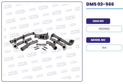 İthal 02-566 Egzoz Manıfoldu Set Takım Scanıa P G R T 164 02-566