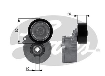 GATES T38236 Alternator Gergi Rulmani (Kutuklu) Partner P206 306 307 Boxer Berlingo Jumpy Jumper Ducato 1.9d 2.0d 575174 1613840080 96367827 9636782780 9653522780 575194 575196 96333152 96429657 9813908180