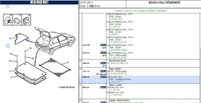 PSA 7568.H0 Agraf 7568H0 698305 7568H2 7903077030 96183626XT 96183626XX