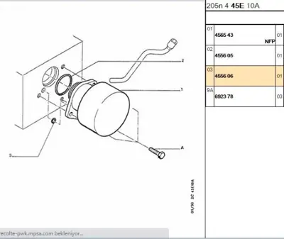 PSA 4556.06 Orıng Conta 455606 455605