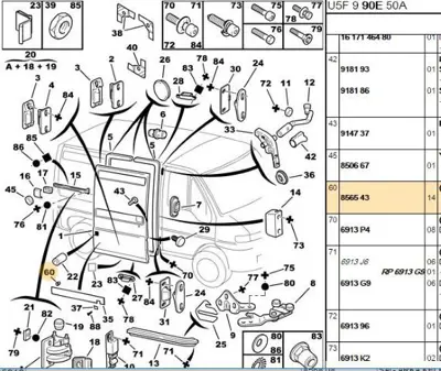 PSA 8565.43 Agraf 856543