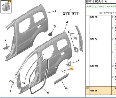 PSA 8565.68 Agraf 856568