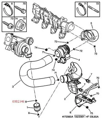 PSA 0382.H6 PLastik Kelepçe 0382.H6