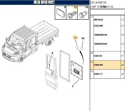 PSA 9399.W4 Agraf 9399W4