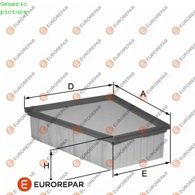 EUROREPAR 1680332780 Hava Filitresi 1680332780