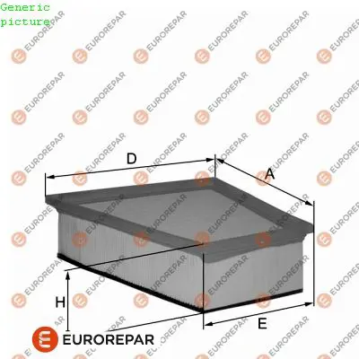 EUROREPAR 1680353880 Hava Filitresi 1680353880