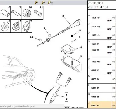 PSA 6992.40 Agraf 3639213 699240