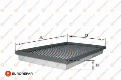 EUROREPAR 1682266680 Hava Filitresi 1682266680