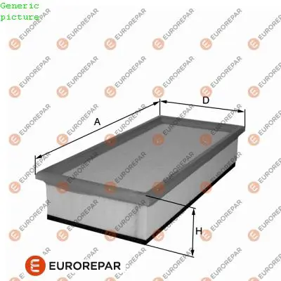 EUROREPAR 1680353580 Hava Filitresi 1680353580