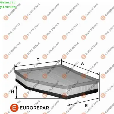 EUROREPAR 1680333580 Hava Filitresi 1680333580