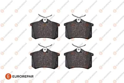 EUROREPAR 1682311580 E4 Ad. Arka Fren Balatası Psa 1607083280 1609252880 1616872680 1619790680 1623180780 4253.96 4254.20