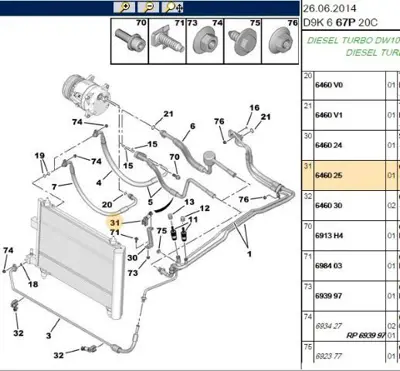 PSA 6460.25 Agraf 646025