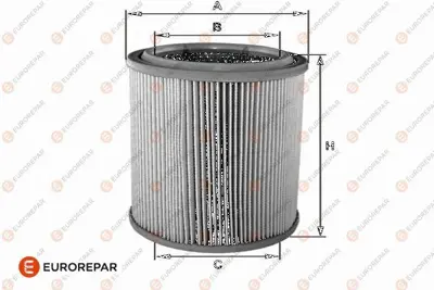 EUROREPAR 1682265880 Hava Filitresi 1682265880