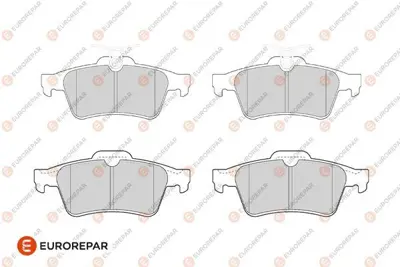 EUROREPAR 1686268580 E4 Ad. Arka Fren Balatası Psa 1605065 1605196 1605200 1605973 1605993 4254.05 93176116