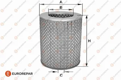 EUROREPAR 1682261680 Hava Filitresi 1682261680