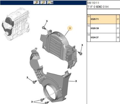 PSA 0320.T1 Triger Kapağı 0320.T1