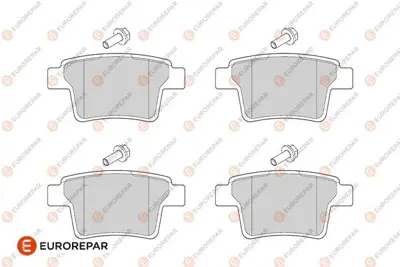 EUROREPAR 1686269980 Arka Fren Balatası 1686269980