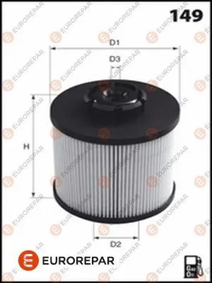 EUROREPAR 1643630780 Yakıt Filitresi 1643630780
