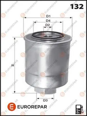 EUROREPAR 1613724380 Mazot Filitresi 1613724380